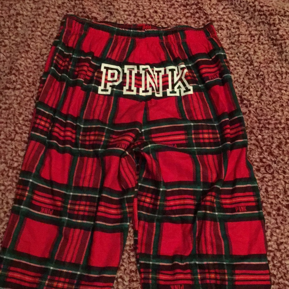 “PINK” pajama pants